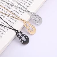 Stainless Steel Jewelry Necklace 304 Stainless Steel Fire fashion jewelry & Unisex Sold Per Approx 20.47 Inch Strand
