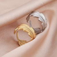 ステンレス鋼の指環, 304ステンレススチール, ファッションジュエリー & 女性用, 無色, 9.20x1.30mm, 売り手 パソコン