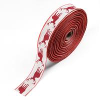 Cloth Tinsel, printing, DIY & Christmas jewelry, more colors for choice, 63mm, 2m/Spool, Sold By Spool