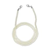Plastic Pearl Mask Chain Holder with Zinc Alloy Unisex Sold By Lot