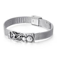 Titanium Steel Bracelet, different size for choice & for man, original color, Sold By PC