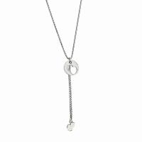 Brass Necklace, with 1.97inch extender chain, fashion jewelry & for woman, nickel, lead & cadmium free, Length:Approx 17.72 Inch, Sold By PC