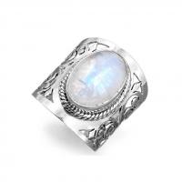 Natural Gemstone Finger Ring Zinc Alloy with Sea Opal fashion jewelry & for woman nickel lead & cadmium free Sold By PC
