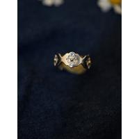 Ring Finger mosiądz, Platerowane platyną, biżuteria moda & dla kobiety, bez zawartości niklu, ołowiu i kadmu, sprzedane przez PC