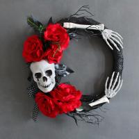 Plastic Hanging Ornaments, Halloween Design, 400x400mm, Sold By PC