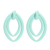 Zinc Alloy Stud Earring painted fashion jewelry & for woman Sold By Pair
