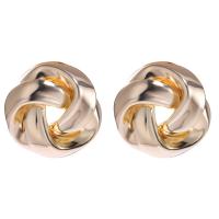 Zinc Alloy Stud Earring painted fashion jewelry & for woman Sold By Pair