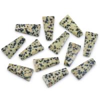 Bijoux Pendentifs en pierres gemmes, pierre gemme, trapèze, poli, différents matériaux pour le choix & facettes, plus de couleurs à choisir, 13x25mm, Vendu par PC