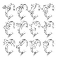 304 Stainless Steel Open Finger Ring fashion jewelry & Unisex original color 6mm Sold By PC