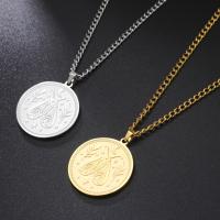Stainless Steel Jewelry Necklace 304 Stainless Steel Round fashion jewelry & for man Sold Per Approx 23.62 Inch Strand