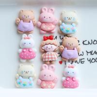 Mobile Phone DIY Decoration, Resin, Cartoon, hand drawing, different styles for choice, multi-colored, 20x25mm, 100PCs/Lot, Sold By Lot