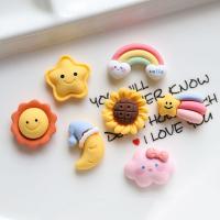 Mobile Phone DIY Decoration, Resin, Cartoon, hand drawing, different styles for choice, multi-colored, 15-20mm, 100PCs/Lot, Sold By Lot