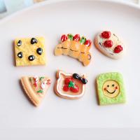 Mobile Phone DIY Decoration, Resin, Cartoon, hand drawing, different styles for choice, multi-colored, 25mm, 100PCs/Lot, Sold By Lot