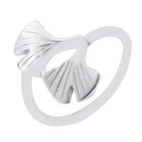 Палец кольцо из нержавеющей стали, Нержавеющая сталь 316, ювелирные изделия моды & Женский, оригинальный цвет, 17x2mm, размер:7, продается PC