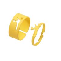カップル指輪, 亜鉛合金, 焼きつけニス, 2個 & ファッションジュエリー & 女性用, 無色, 売り手 セット