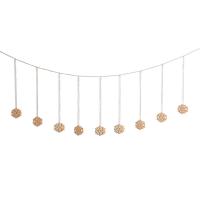 Iron Hanging Ornaments, Christmas Design & different styles for choice, gold, nickel, lead & cadmium free, 1450mm, Sold By PC