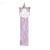 Fashion Dream Catcher, Iron, with Caddice, hanging, multi-colored, nickel, lead & cadmium free, 200x560mm, Sold By PC
