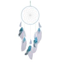 Fashion Dream Catcher, Feather, with Iron, hanging, 410mm, Sold By PC