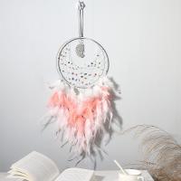 Fashion Dream Catcher Feather with Iron hanging mixed colors 550mm Sold By PC