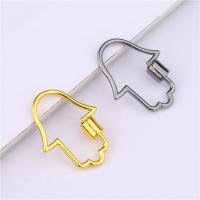 Zinc Alloy Screw Carabiner Lock Charms Hand plated DIY nickel lead & cadmium free Sold By PC
