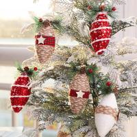 PE Foam Christmas Tree Decoration with Wood & Plastic & DIY & Christmas jewelry Sold By Bag