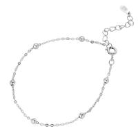 925 Sterling Silver Bangle Bracelet silver color plated fashion jewelry & for woman silver color 185mm Sold By PC