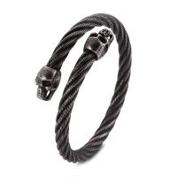 Titanium Steel Bracelet & Bangle Vacuum Ion Plating Adjustable & for man Sold By PC