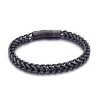 Titanium Steel Bracelet & Bangle, Vacuum Ion Plating, different length for choice & for man, more colors for choice, Length:Approx 8.66 Inch, Sold By PC