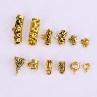 Zinklegierung Stiftöse Perlen, antike Goldfarbe plattiert, DIY & verschiedene Stile für Wahl, keine, frei von Nickel, Blei & Kadmium, verkauft von PC