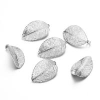 Stainless Steel Pendants, 304 Stainless Steel, Leaf, Vacuum Ion Plating, Unisex & different size for choice, more colors for choice, Sold By PC