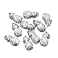 Stainless Steel Pendants 304 Stainless Steel Pineapple Vacuum Ion Plating Unisex Sold By PC