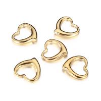 Stainless Steel Heart Pendants, 304 Stainless Steel, Vacuum Ion Plating, Unisex & different size for choice & hollow, golden, Sold By PC