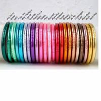 Silicone Bangle, for woman, more colors for choice, 650mm, Sold By PC