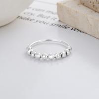 Solidny srebrny pierścień, 925 Srebro, obyty, różnej wielkości do wyboru & różne style do wyboru & dla kobiety, oryginalny kolor, sprzedane przez PC