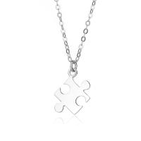 925 Sterling Silver Necklaces with 1.96 inch extender chain plated for woman Length Approx 17.72 Inch Sold By PC