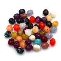 Acryl Perle, oval, DIY, gemischte Farben, 12x15mm, verkauft von Tasche