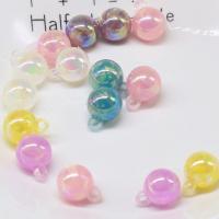 Perles miracles acryliques, Acrylique, Rond, DIY, couleurs mélangées, 16mm, Environ 100PC/sac, Vendu par sac