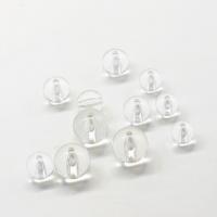 Transparente Acryl-Perlen, Acryl, rund, DIY & verschiedene Größen vorhanden, klar, verkauft von Tasche