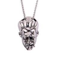Titanium Steel Pendants silver color plated & for man silver color Sold By PC