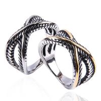 Titanium Steel Finger Ring, plated, different size for choice & for man, more colors for choice, 11mm, Sold By PC