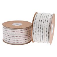 Cotton Ribbon, DIY, more colors for choice, 10mm, 50Yard/Spool, Sold By Spool