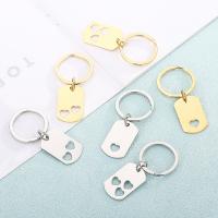 Stainless Steel Key Clasp, 304 Stainless Steel, different styles for choice, more colors for choice, 32*20mm,30mm, Sold By PC