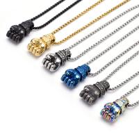 Titanium Steel Pendants, Hand, Vacuum Ion Plating, punk style & DIY & for man, more colors for choice, 16x32mm, Sold By PC