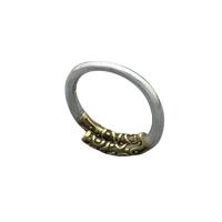 Sterling Silver Jewelry Finger Ring, 925 sterline d'argento, lucido, Regolabile & gioielli di moda, colore originale, Venduto da PC