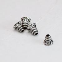 925 Sterling Silver Bead Cap polished original color Sold By PC