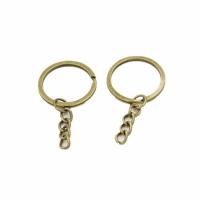 Iron Key Clasp Setting, plated, DIY & different size for choice, more colors for choice, Sold By PC