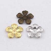 Iron Bead Cap Flower plated DIY 22mm Sold By PC