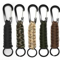 Survival Bracelet Clasp, Parachute Cord, with Tibetan Style, Unisex, more colors for choice, Sold By PC