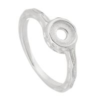 316 Stainless Steel Bezel Ring Base fashion jewelry & Unisex original color 2mm US Ring .5 Sold By PC