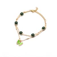 Zinc Alloy Bracelet plated fashion jewelry & for woman Sold By Set